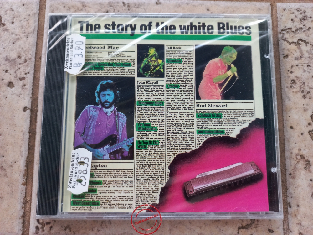 Audio CD: VA The Story Of The White Blues (1989) Compilation Audio CD: VA The Story Of The White Blues (1989) Compilation