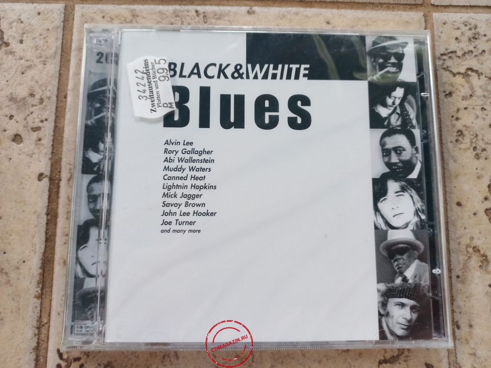 Audio CD: VA Black & White Blues (2000) Compilation