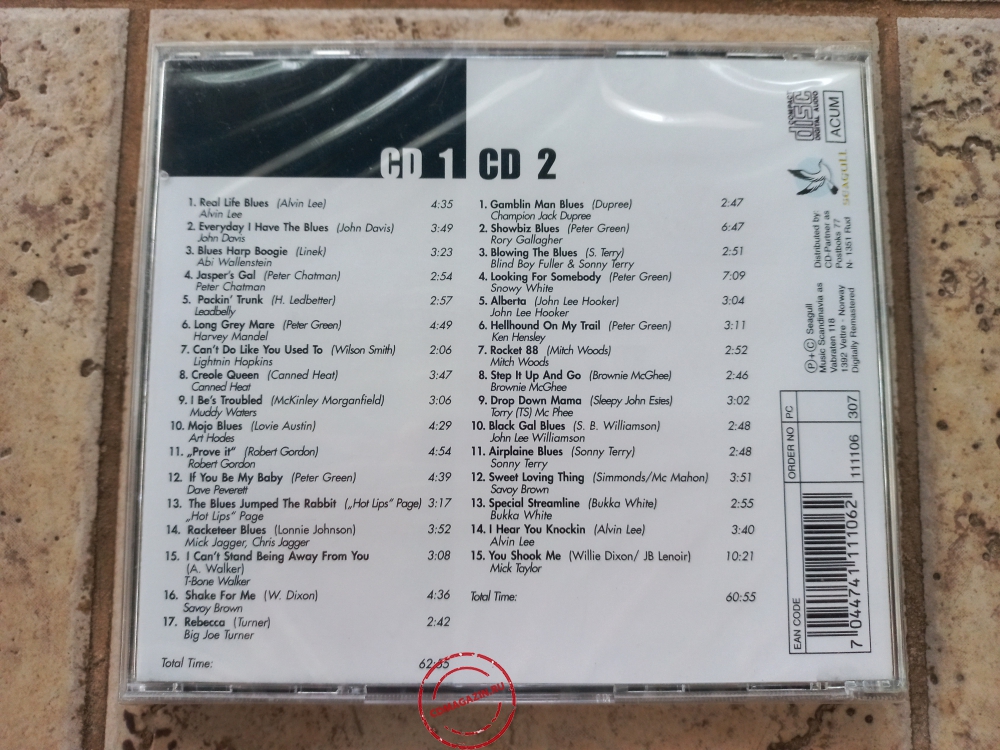 Audio CD: VA Black & White Blues (2000) Compilation