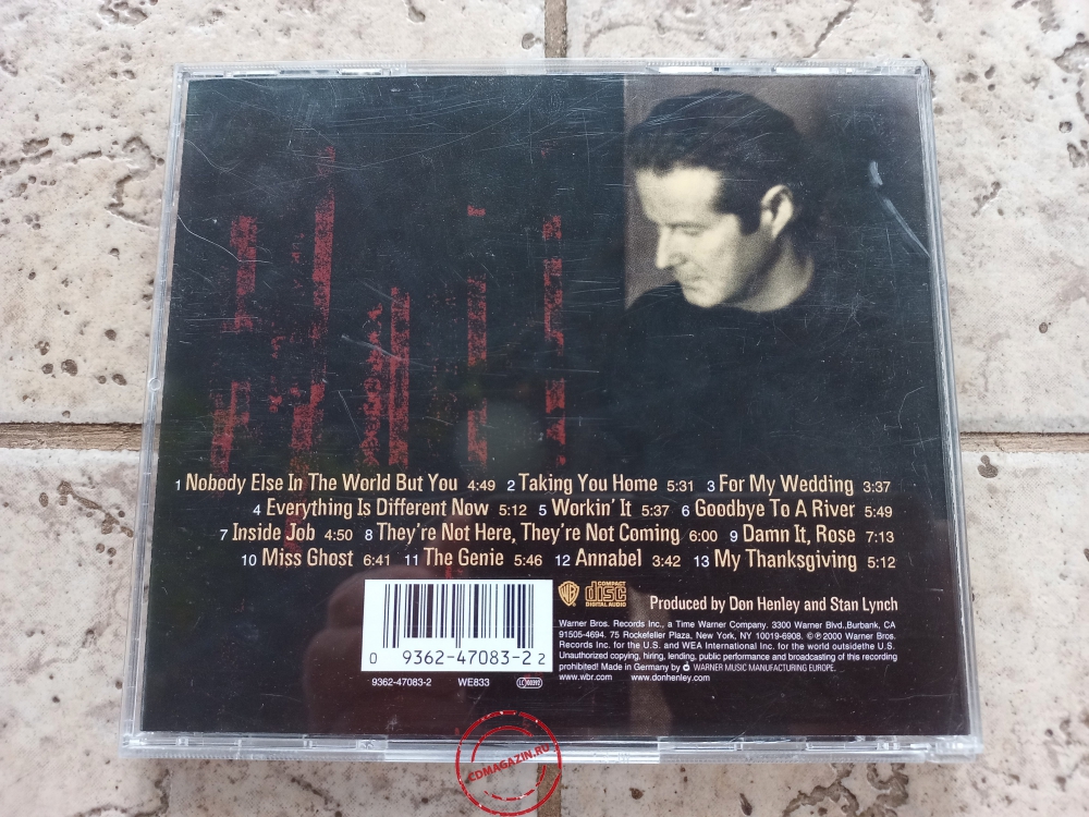 Audio CD: Don Henley (2000) Inside Job