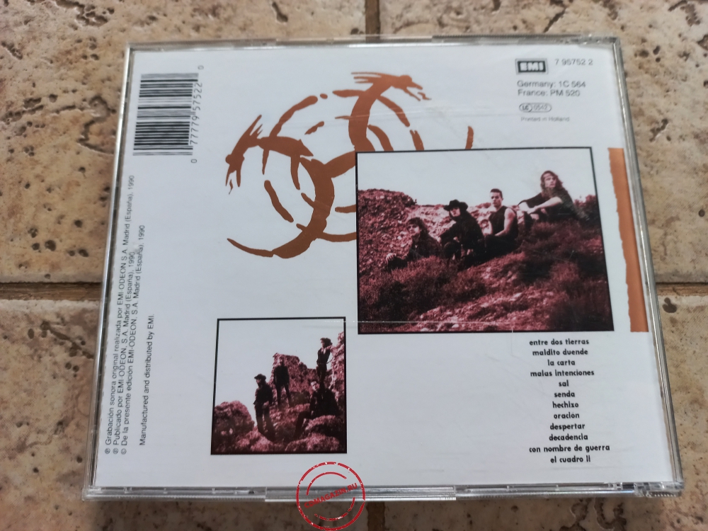 Audio CD: Heroes Del Silencio (1990) Senderos De Traicion Audio CD: Heroes Del Silencio (1990) Senderos De Traicion