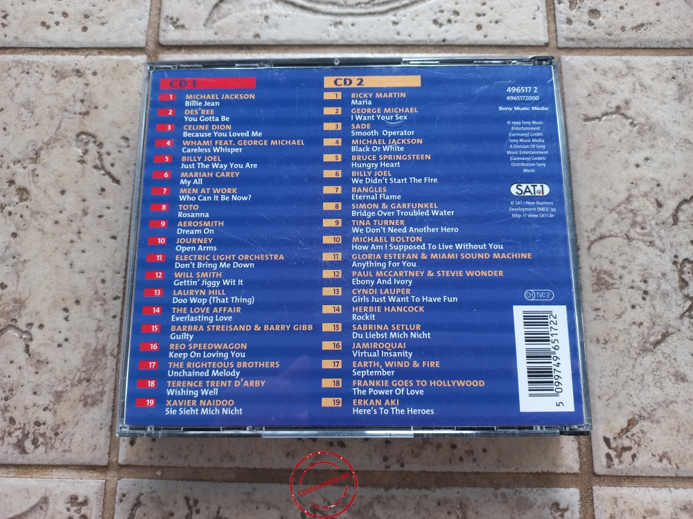 Audio CD: VA Millennium Of Pop (1999) Das Jahrhundert Album