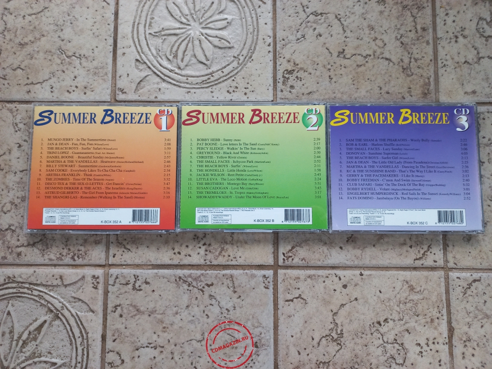Audio CD: VA Summer Breeze () Compilation Audio CD: VA Summer Breeze () Compilation