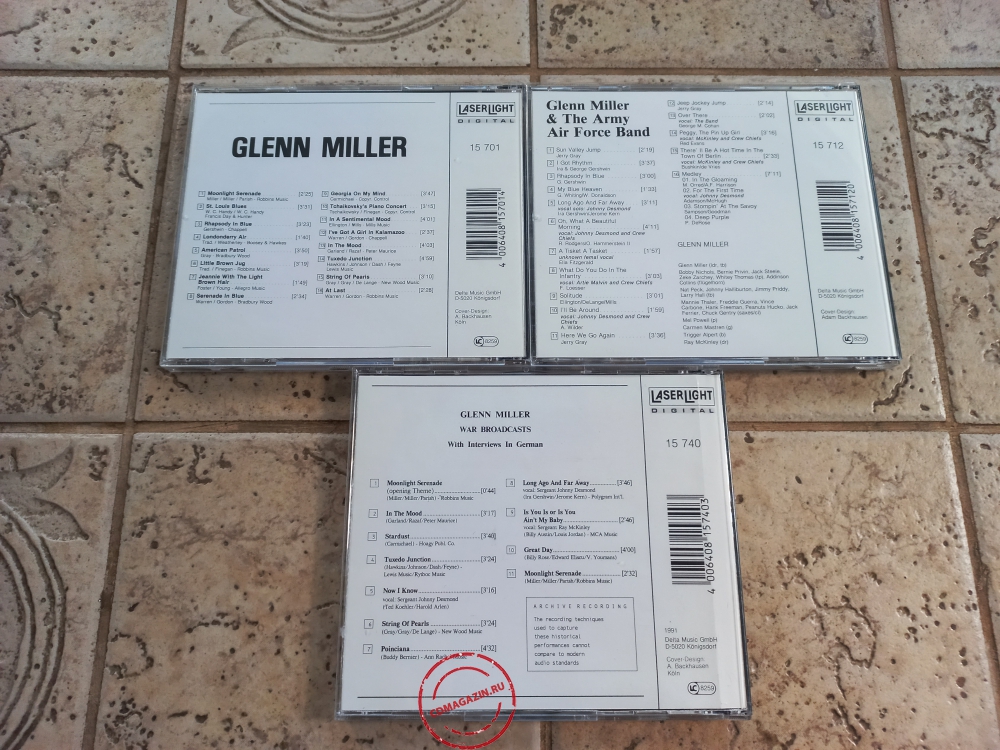 Audio CD: Glenn Miller (1989) The Glenn Miller Collection Audio CD: Glenn Miller (1989) The Glenn Miller Collection