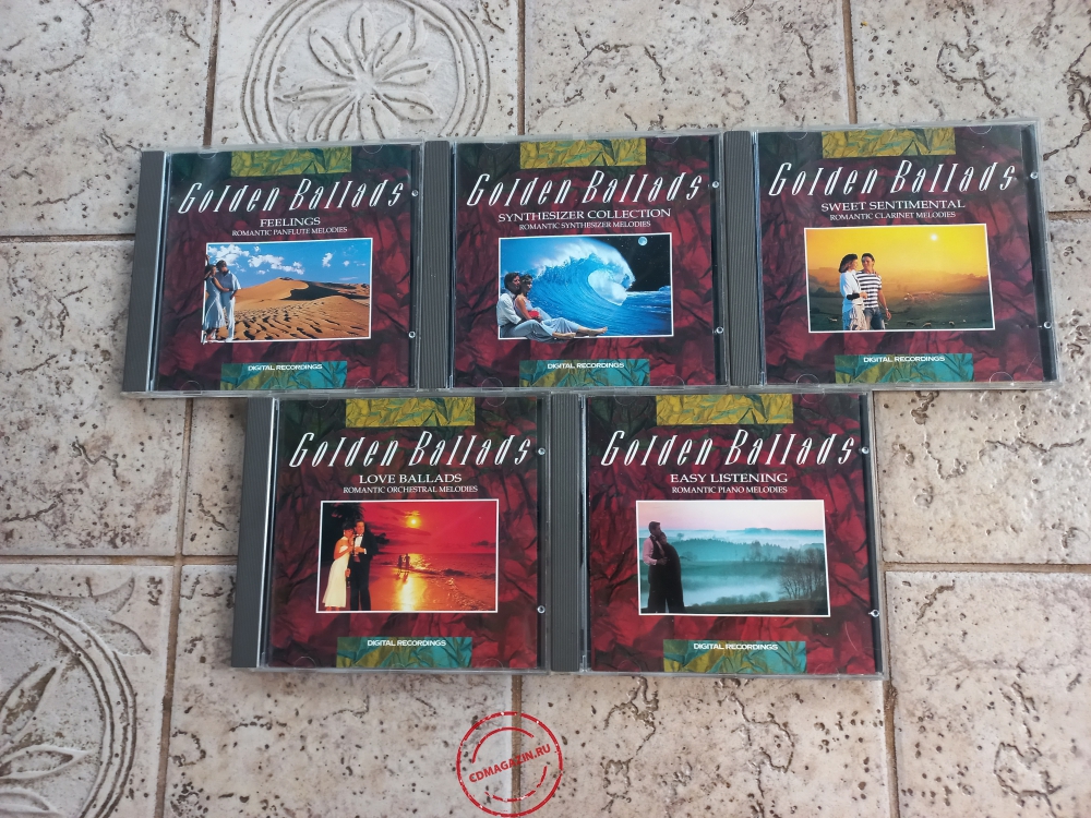 Audio CD: VA Golden Ballads (1990) 5CD