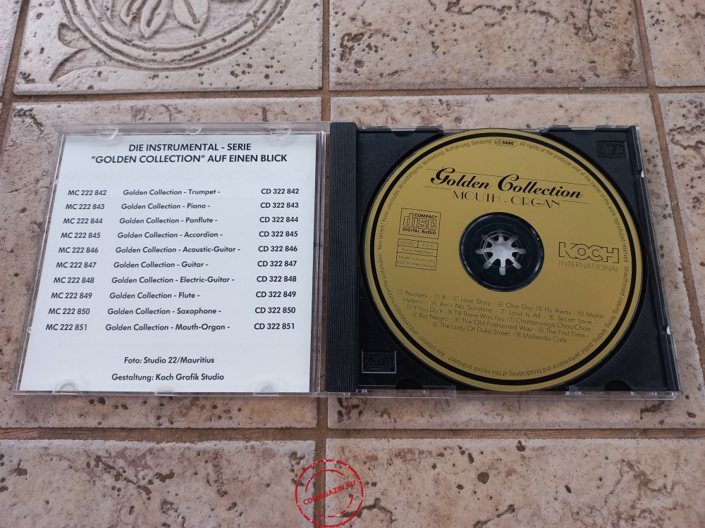 Audio CD: Jan Verwey (1988) Golden Collection Mouth-Organ Audio CD: Jan Verwey (1988) Golden Collection Mouth-Organ