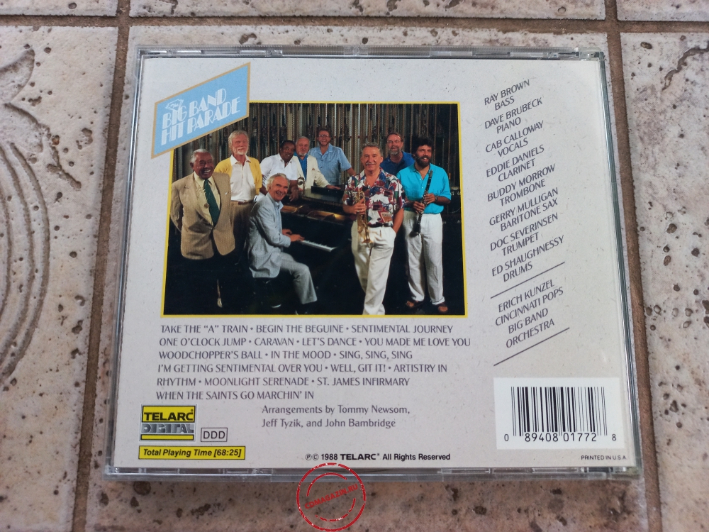 Audio CD: Erich Kunzel & Cincinnati Pops (1988) Big Band Hit Parade Audio CD: Erich Kunzel & Cincinnati Pops (1988) Big Band Hit Parade