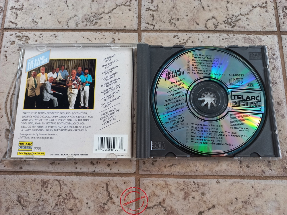 Audio CD: Erich Kunzel & Cincinnati Pops (1988) Big Band Hit Parade