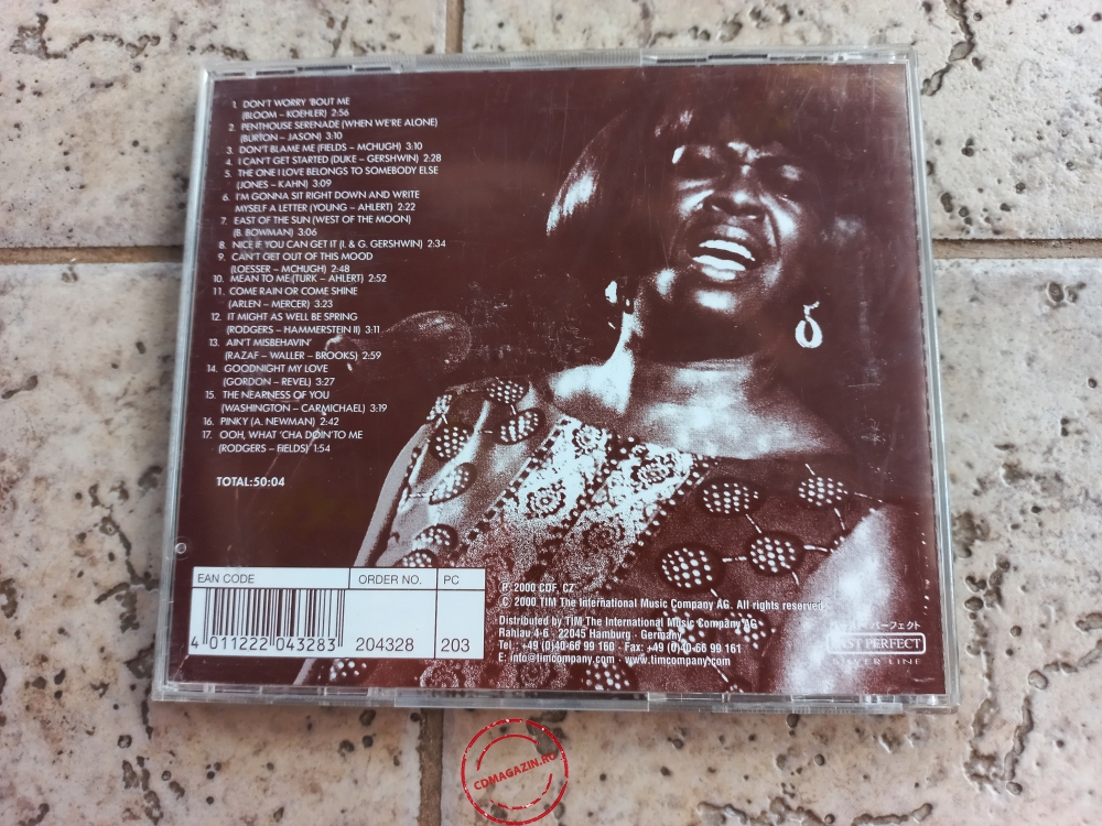 Audio CD: Sarah Vaughan (2000) Come Rain Or Come Shine Audio CD: Sarah Vaughan (2000) Come Rain Or Come Shine