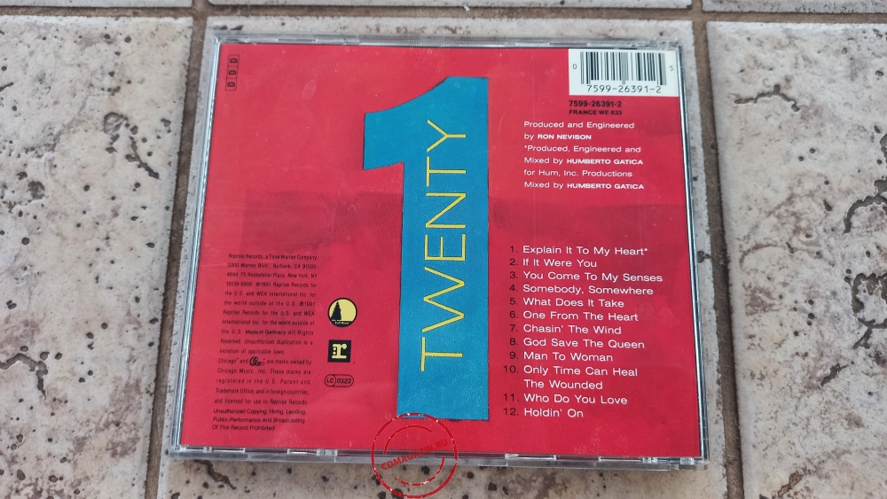 Audio CD: Chicago (2) (1991) Twenty 1 Audio CD: Chicago (2) (1991) Twenty 1