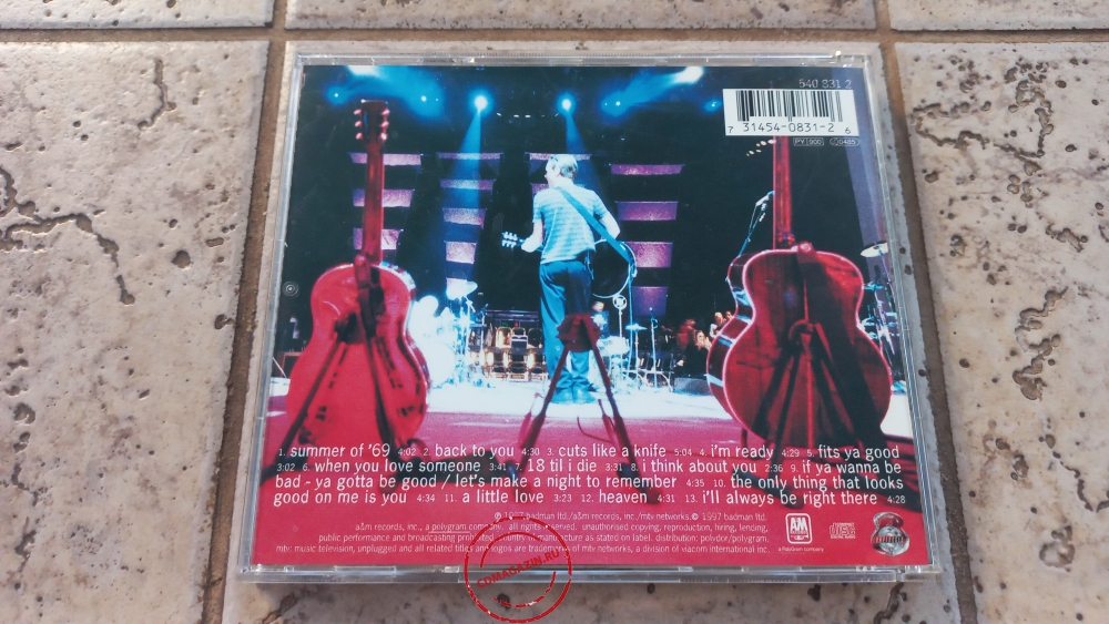 Audio CD: Bryan Adams (1997) Unplugged Audio CD: Bryan Adams (1997) Unplugged