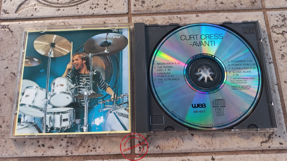 Audio CD: Curt Cress (1983) Avanti Audio CD: Curt Cress (1983) Avanti
