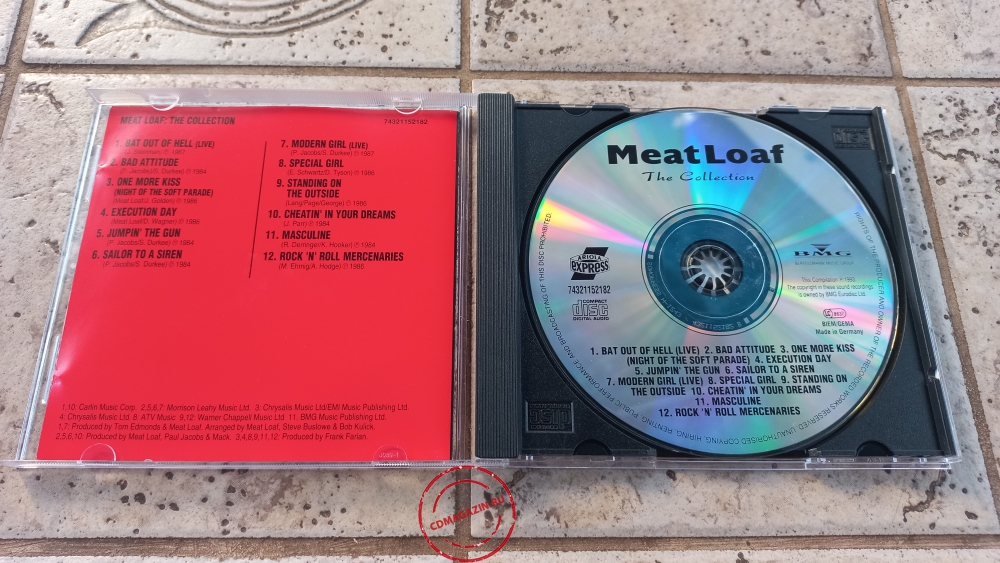 Audio CD: Meat Loaf (1993) The Collection Audio CD: Meat Loaf (1993) The Collection