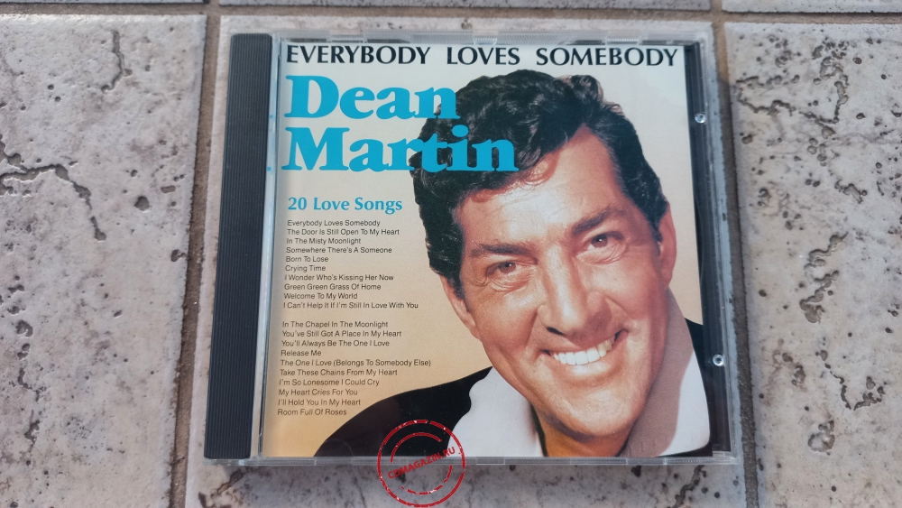 Audio CD: Dean Martin (1986) Everybody Loves Somebody ● 20 Love Songs