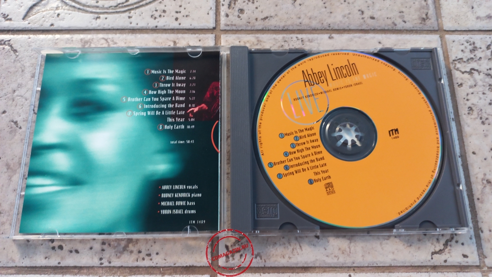 Audio CD: Abbey Lincoln (1994) Live / Music Is The Magic Audio CD: Abbey Lincoln (1994) Live / Music Is The Magic