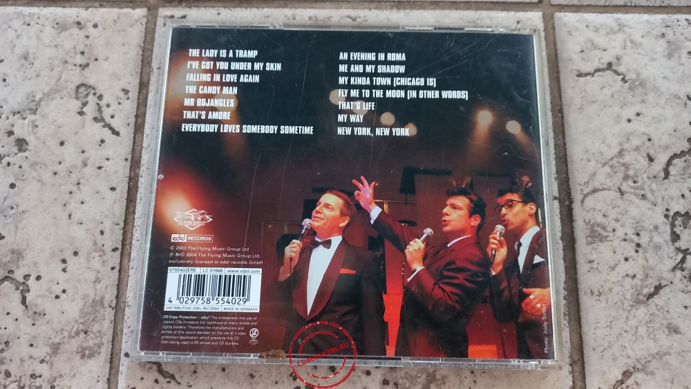 Audio CD: Rat Pack (2004) Live From Las Vegas Audio CD: Rat Pack (2004) Live From Las Vegas