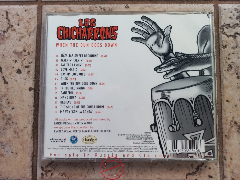 Audio CD: Los Chicharrons (2003) When The Sun Goes Down Audio CD: Los Chicharrons (2003) When The Sun Goes Down