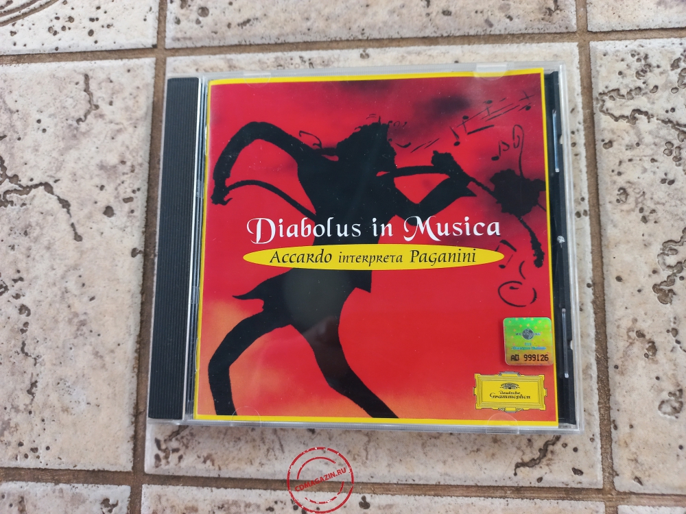 Audio CD: Niccolo Paganini (1996) Diabolus In Musica - Accardo Interpreta Paganini Audio CD: Niccolo Paganini (1996) Diabolus In Musica - Accardo Interpreta Paganini