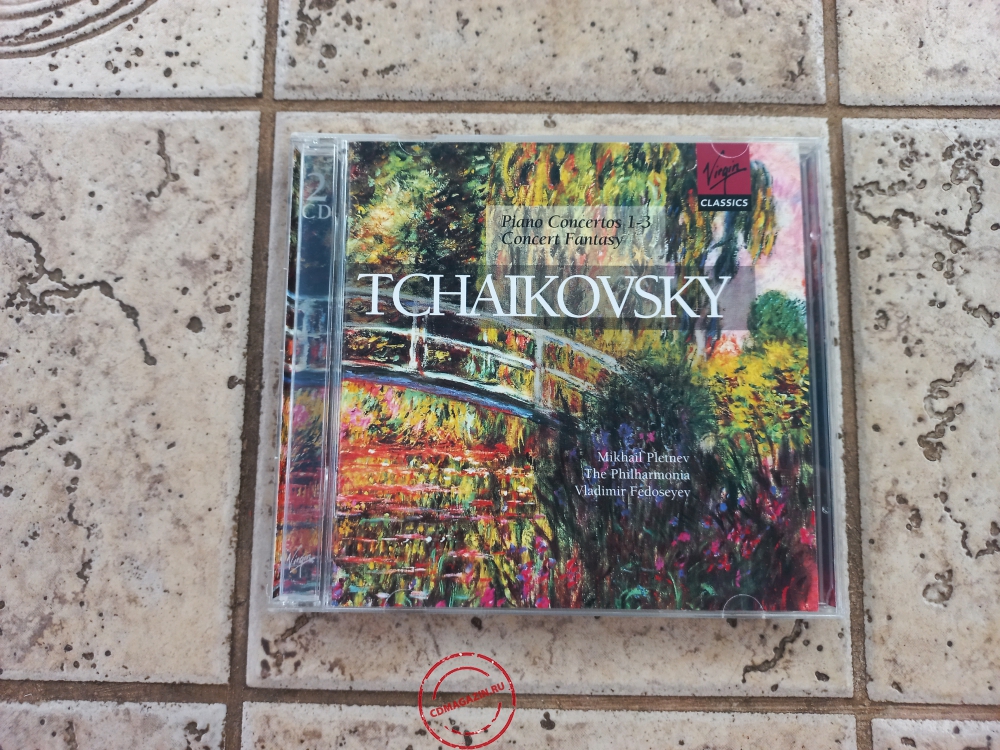 Audio CD: Mikhail Pletnev (1991) Tchaikovsky, Piano Concertos 1-3 + Concert Fantasy
