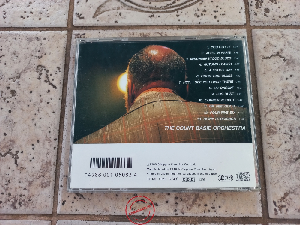 Audio CD: Count Basie (1986) Long Live The Chief Audio CD: Count Basie (1986) Long Live The Chief