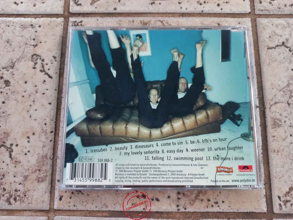 Audio CD: Bananafishbones (1999) Viva Conputa