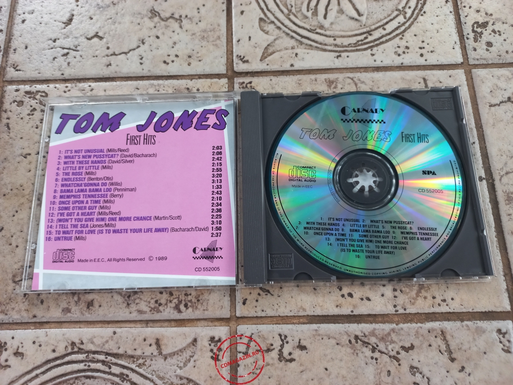 Audio CD: Tom Jones (1989) First Hits