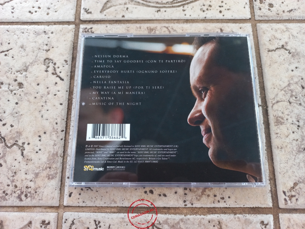 Audio CD: Paul Potts (2) (2007) One Chance