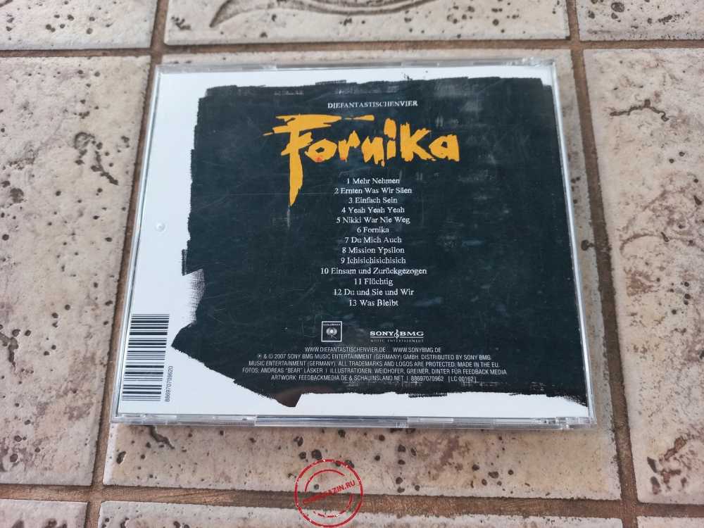 Audio CD: Die Fantastischen Vier (2007) Fornika