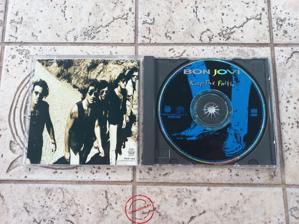 Audio CD: Bon Jovi (1992) Keep The Faith