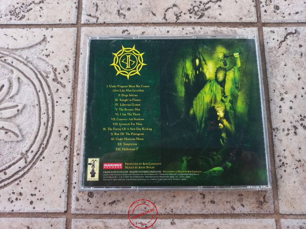 Audio CD: Cradle Of Filth (2006) Thornography Audio CD: Cradle Of Filth (2006) Thornography