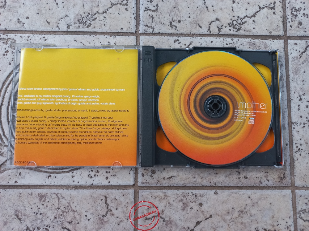 Audio CD: Goldie (1998) Saturnz Return