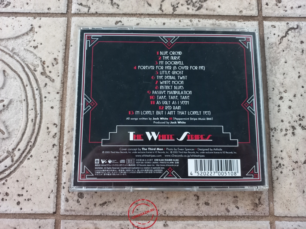 Audio CD: White Stripes (2005) Get Behind Me Satan