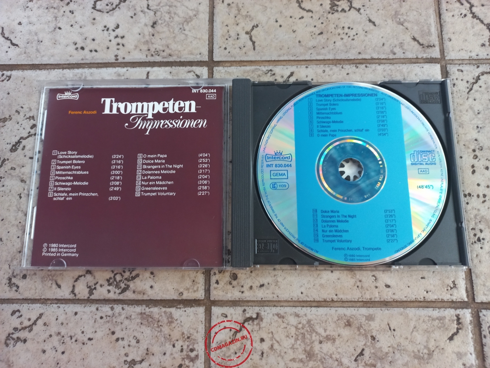 Audio CD: Ferenc Aszodi (1980) Trompeten-Impressionen Audio CD: Ferenc Aszodi (1980) Trompeten-Impressionen