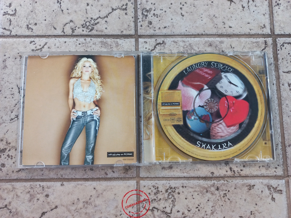 Audio CD: Shakira (2001) Laundry Service Audio CD: Shakira (2001) Laundry Service