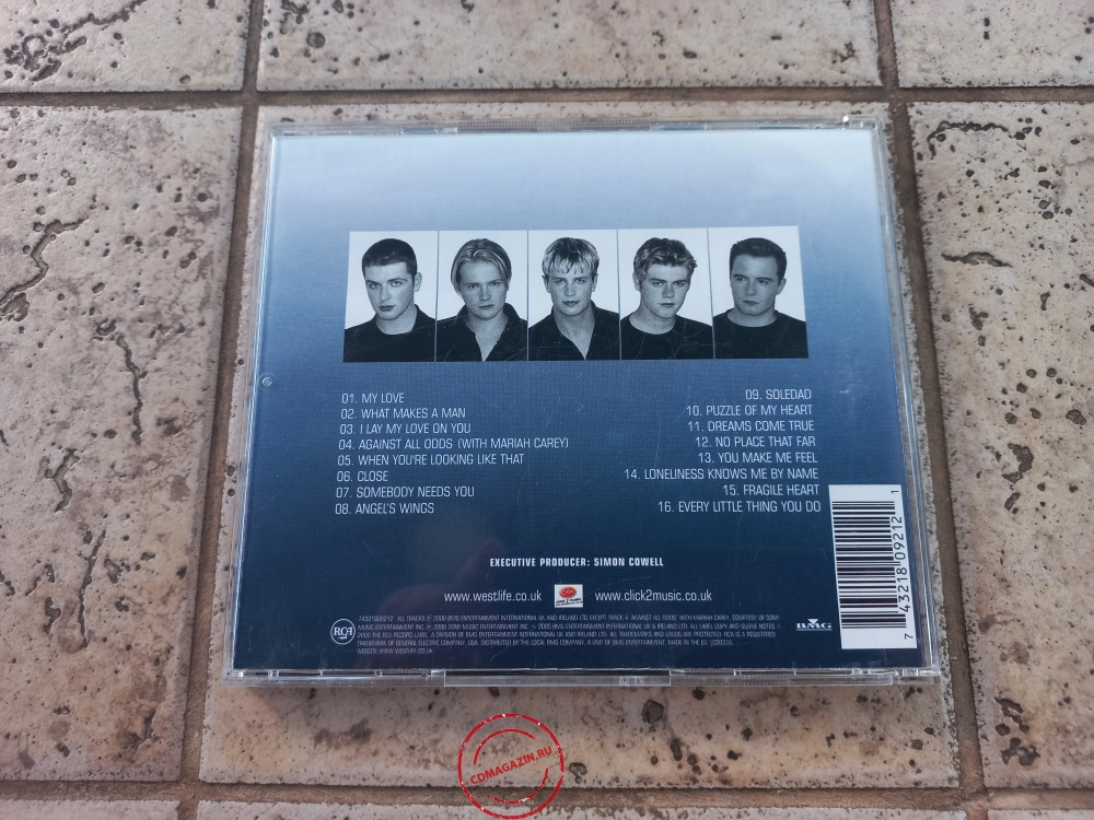 Audio CD: Westlife (2000) Coast To Coast Audio CD: Westlife (2000) Coast To Coast