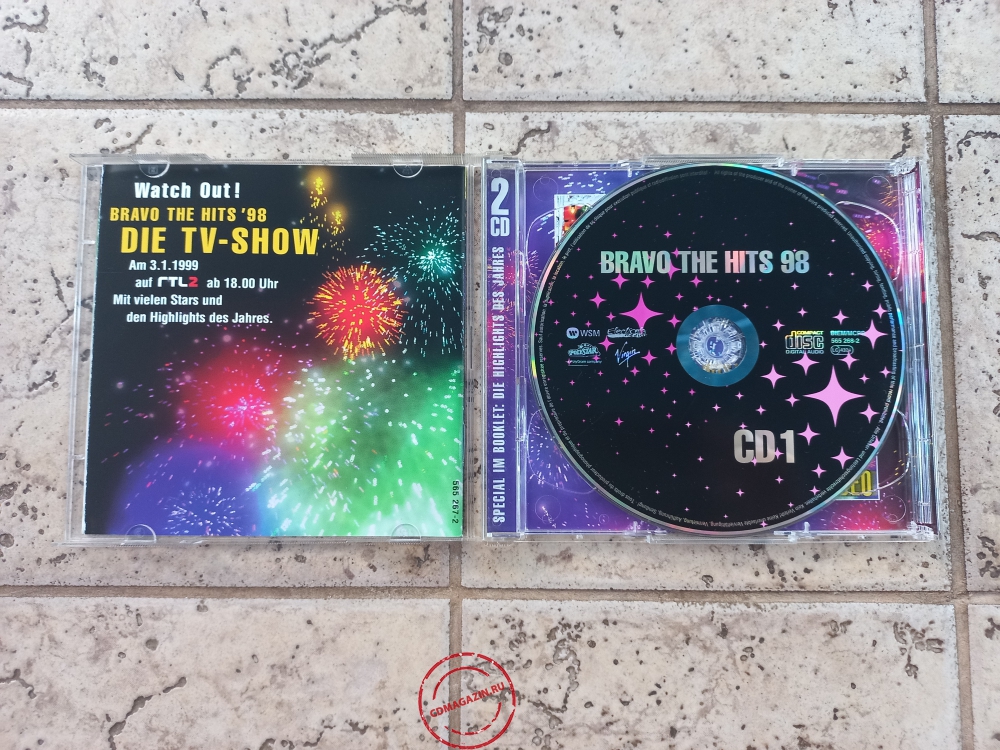 Audio CD: VA Bravo (1998) The Hits 98 Audio CD: VA Bravo (1998) The Hits 98
