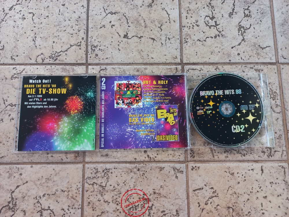Audio CD: VA Bravo (1998) The Hits 98 Audio CD: VA Bravo (1998) The Hits 98
