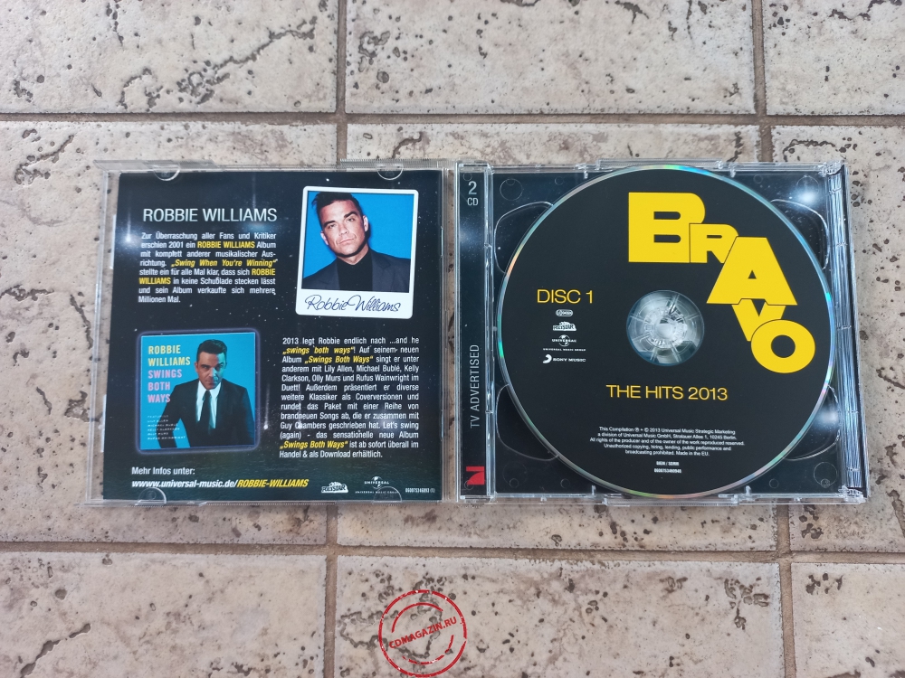 Audio CD: VA Bravo (2013) The Hits 2013 Audio CD: VA Bravo (2013) The Hits 2013