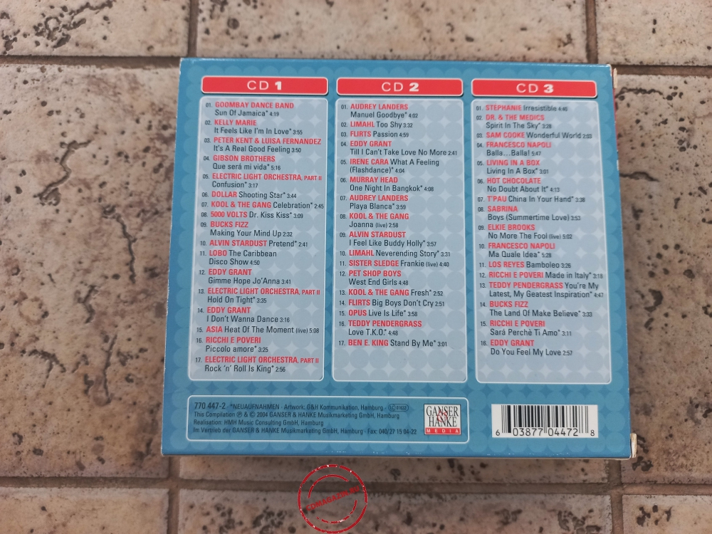 Audio CD: VA 80s Bigbox (2004) 50 Tracks Audio CD: VA 80s Bigbox (2004) 50 Tracks