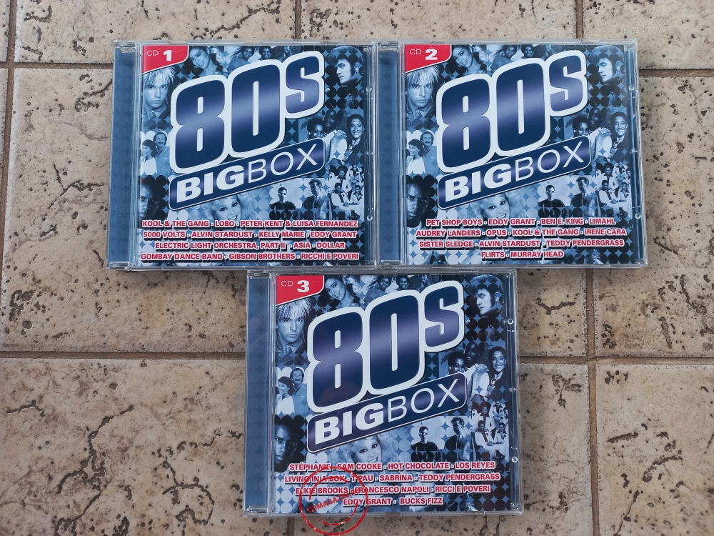 Audio CD: VA 80s Bigbox (2004) 50 Tracks Audio CD: VA 80s Bigbox (2004) 50 Tracks
