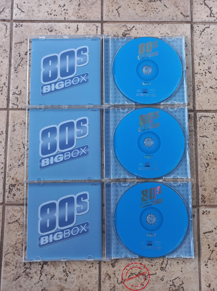 Audio CD: VA 80s Bigbox (2004) 50 Tracks Audio CD: VA 80s Bigbox (2004) 50 Tracks