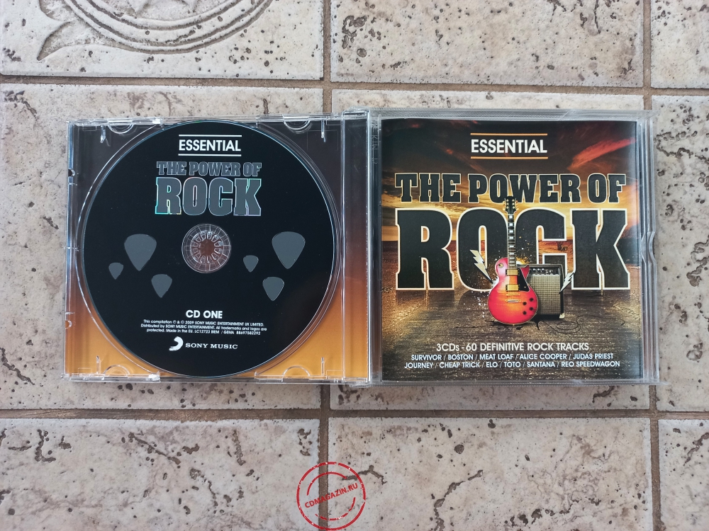 Audio CD: VA Essential (2009) The Power Of Rock