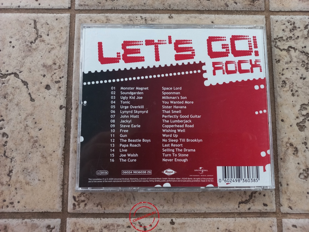 Audio CD: VA Let's Go Rock (2005) Compilation Audio CD: VA Let's Go Rock (2005) Compilation