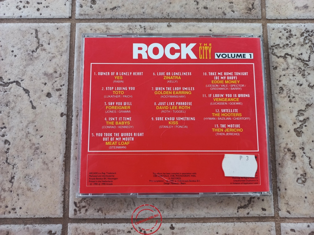 Audio CD: VA Rock The City (1990) Volume 1 Audio CD: VA Rock The City (1990) Volume 1
