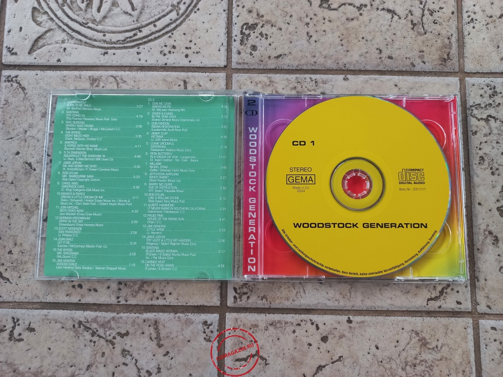 Audio CD: VA Woodstock Generation (2004) Compilation Audio CD: VA Woodstock Generation (2004) Compilation