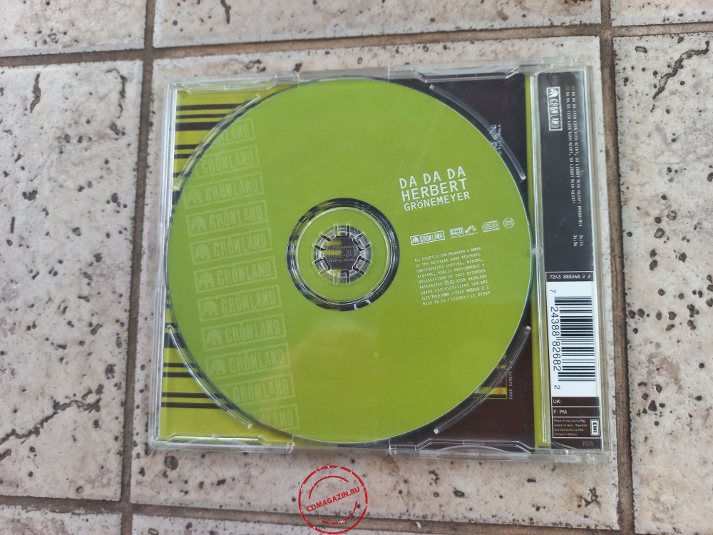 Audio CD: Herbert Gronemeyer (2000) Da Da Da Audio CD: Herbert Gronemeyer (2000) Da Da Da