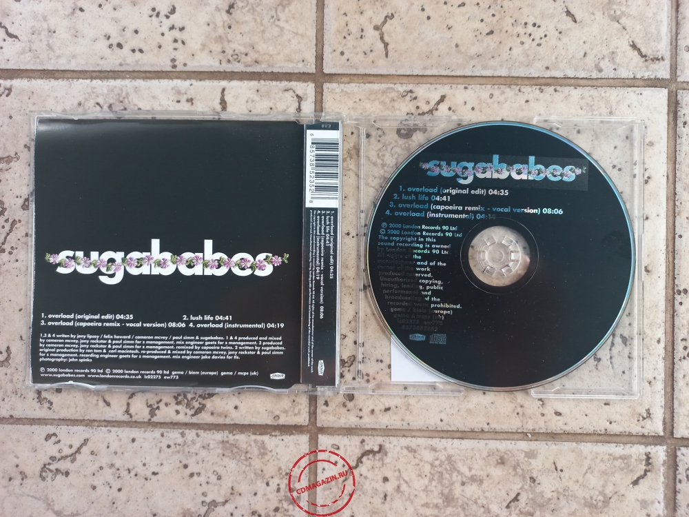 Audio CD: Sugababes (2000) Overload Audio CD: Sugababes (2000) Overload