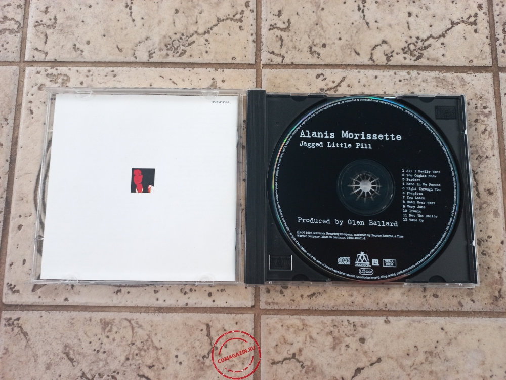 Audio CD: Alanis Morissette (1995) Jagged Little Pill