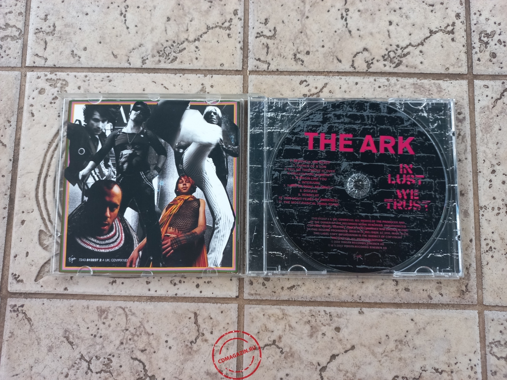 Audio CD: Ark (2002) In Lust We Trust Audio CD: Ark (2002) In Lust We Trust