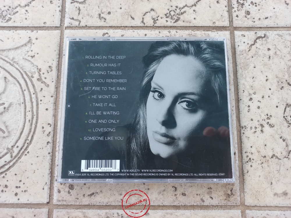 Audio CD: Adele (3) (2011) 21